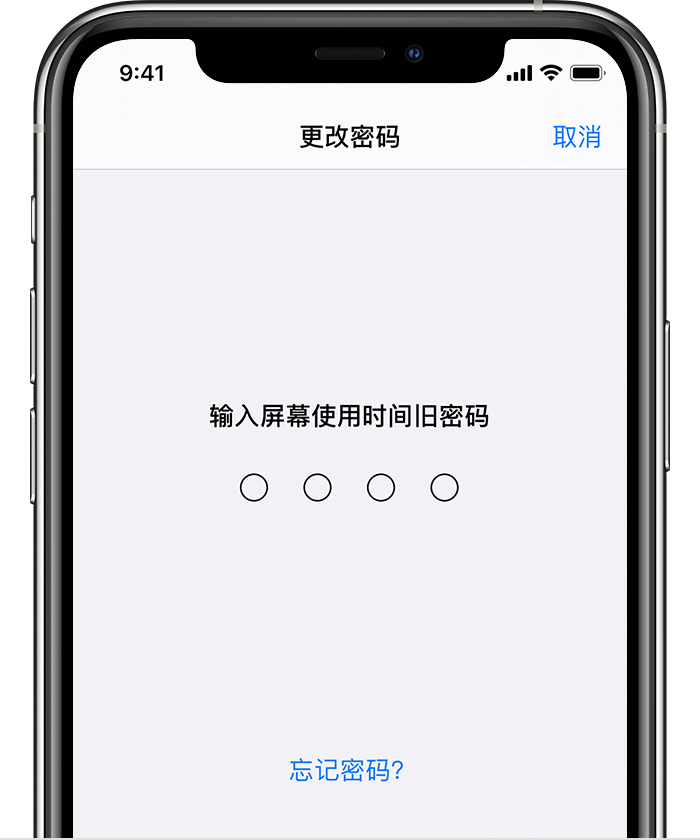 南岗苹果手机维修分享iOS 14 忘记屏幕使用时间密码怎么办 